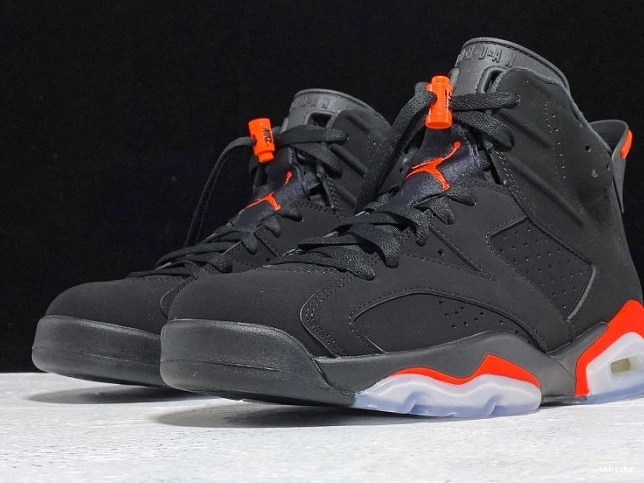 Cheap TBK Jordan 6 Black Infrared Retro OG Air 384664-060 0707
